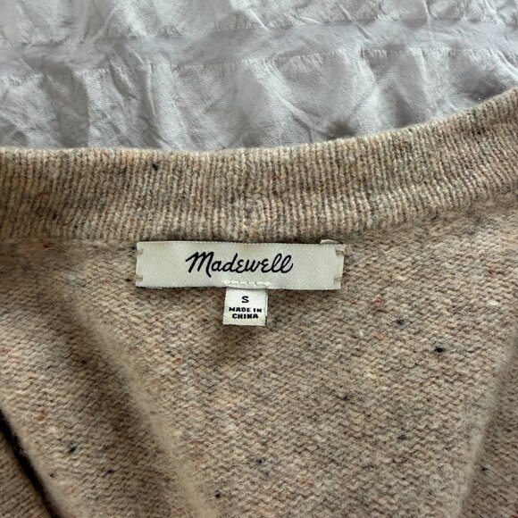 Madewell Donegal 100% Merino Wool Sweater - Size S - Picture 3 of 5